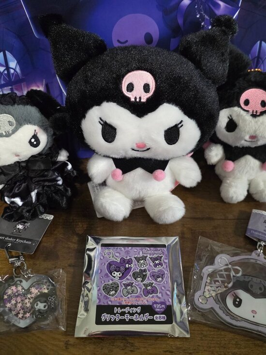 Sanrio Other - Kuromi Merch - 8 pieces - Brand New - Shibuya, Japan Pop-Up Halloween Exclusive
